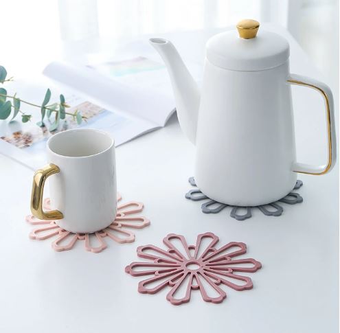 Household Heat Insulation Dining Table Mat, Creative Non-Slip Bowl Mat