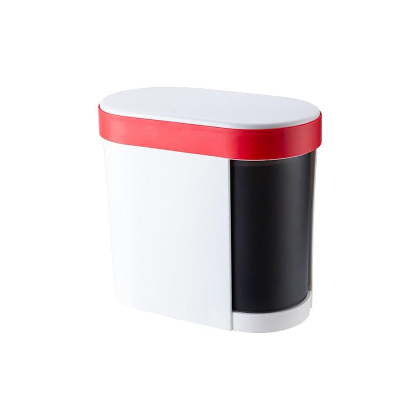 Waste Bin Household Garbage Can With Lid, Detachable Garbage Can