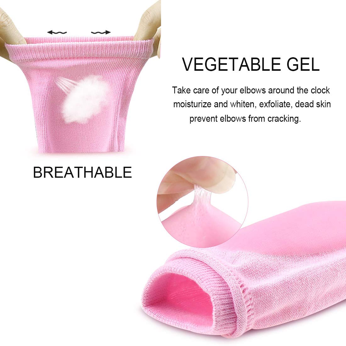 Elbow Arm Sleeve Moisturizing Gel, Gel Elbow Pads