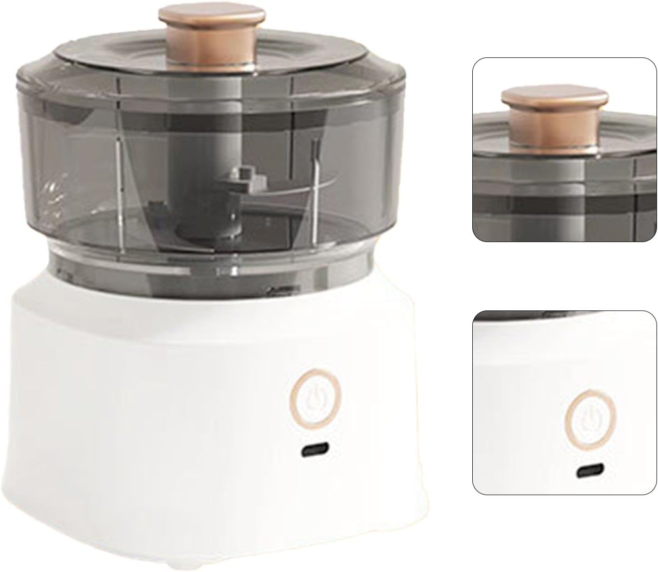 Electric Mini Garlic Chopper Food Processor Vegetable Meat Chopper Wireless