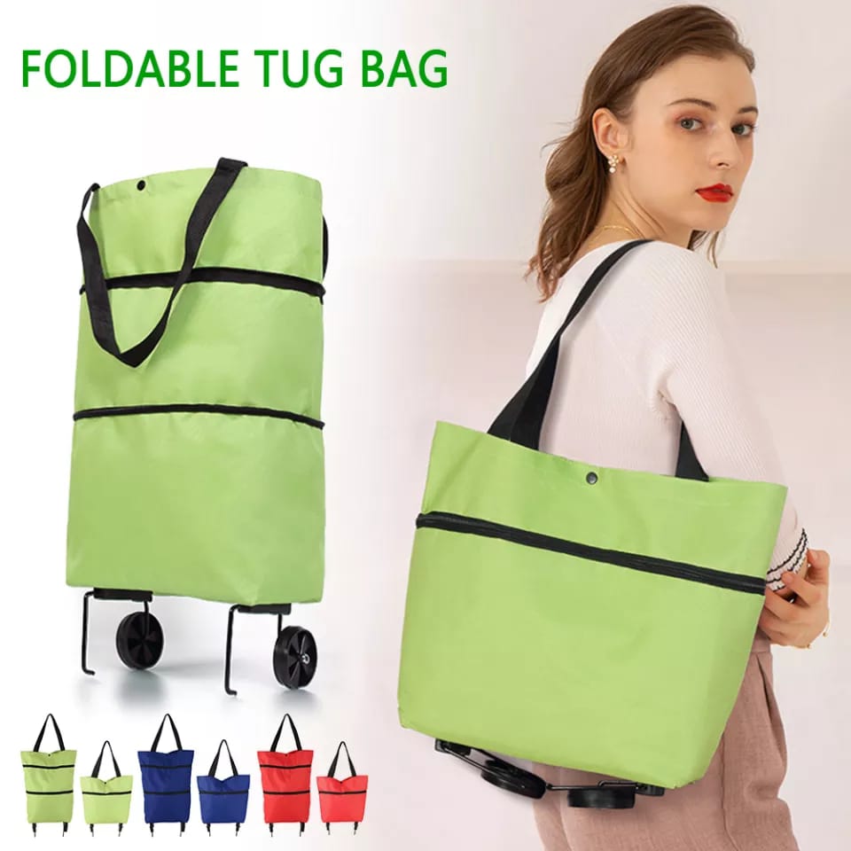 Foldable Trolley Shopping Bag