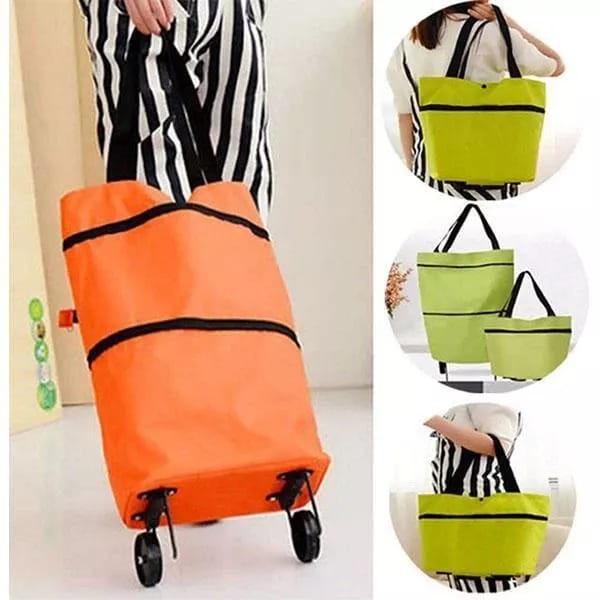 Foldable Trolley Shopping Bag