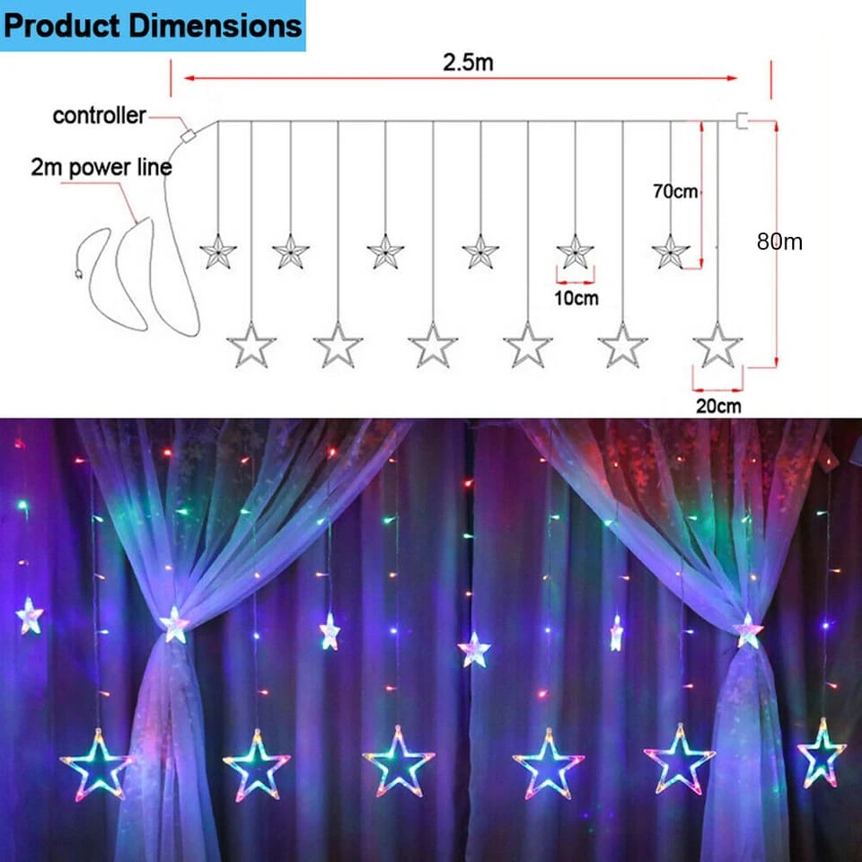 Star String Fairy Light