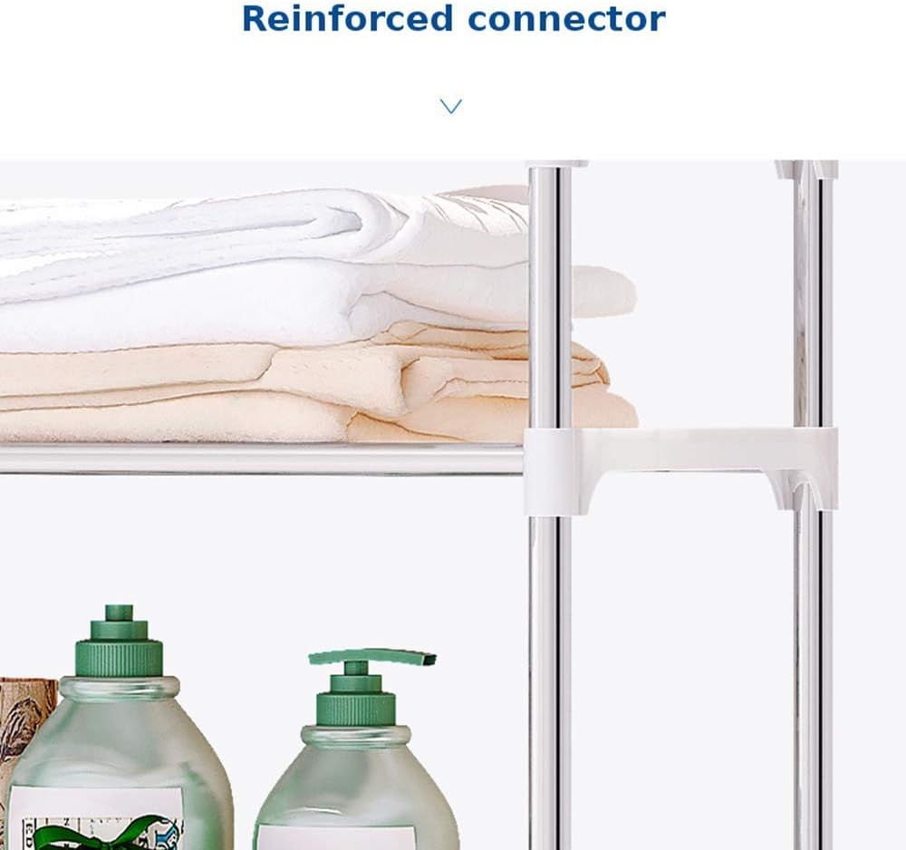 Kitchen Shelf Organiser, Spice Countertop Organiser 2-Tier Kitchen Counter Organiser Spice Rack