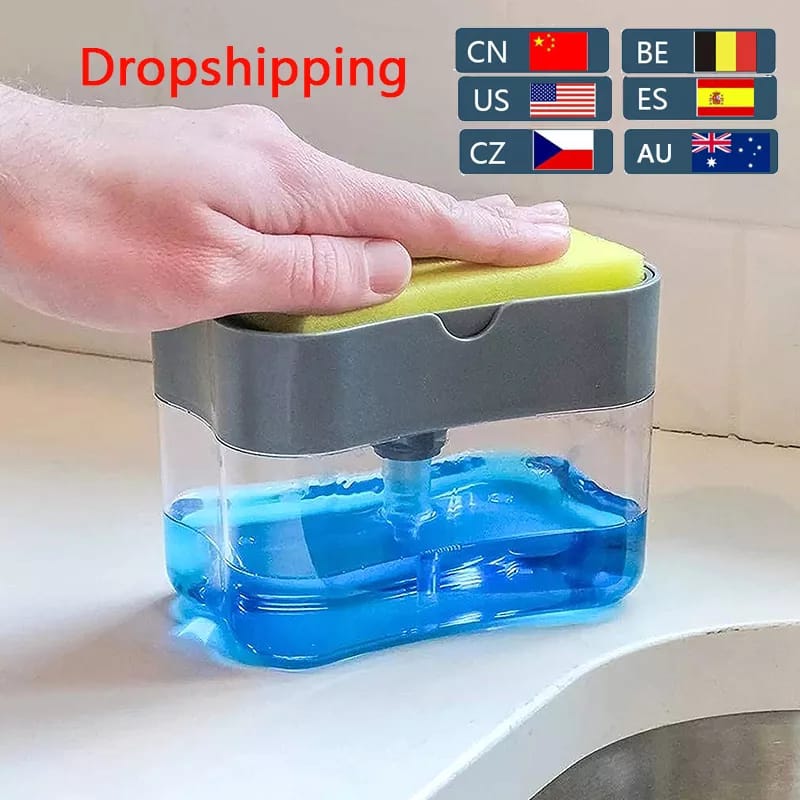 Liquid Soap Cleaning Dispenser
