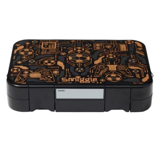 Smiggle - Livewire 4 Compartment Bento Lunch Box for Kids