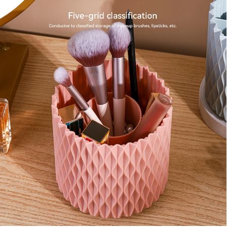 Makeup Brush Organizer Holder Rotate Base, Makeup Brush Holder