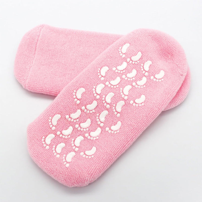1 Pair Moisture Spa Gel Heel Soft Foot Care Moisturizing Gel Sock