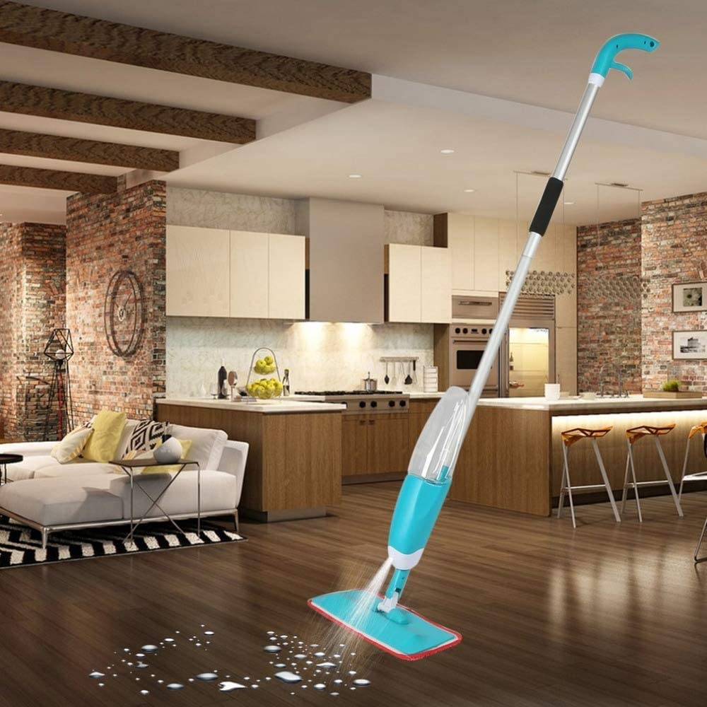 Handheld Water-Spraying Mop, Mop With Spray