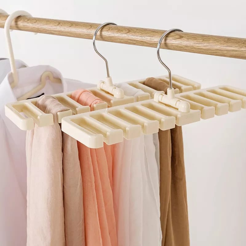 Multifunctional Tie Belt Scarf Rack