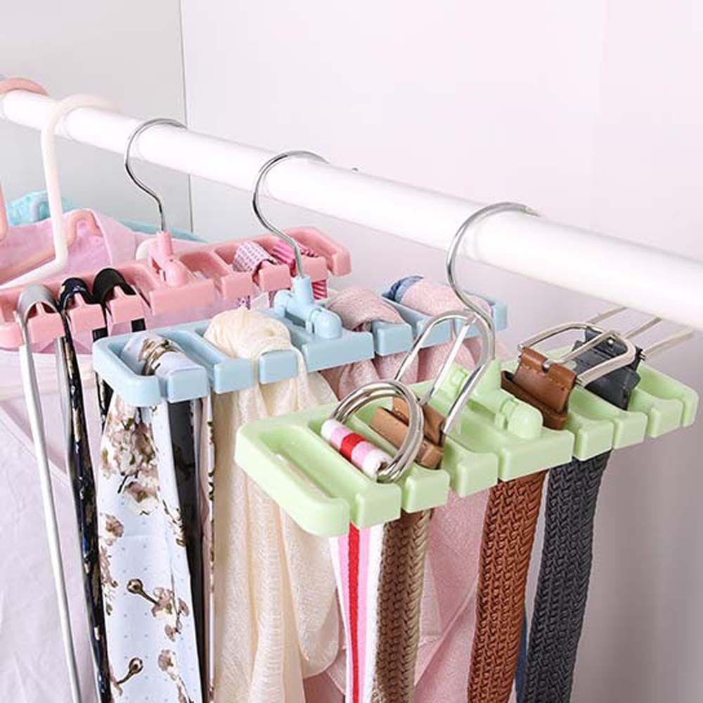 Multifunctional Tie Belt Scarf Rack