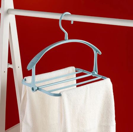 Multifunctional Rotating Quick Drying Rack, Wardrobe Storage Rack 1PCS