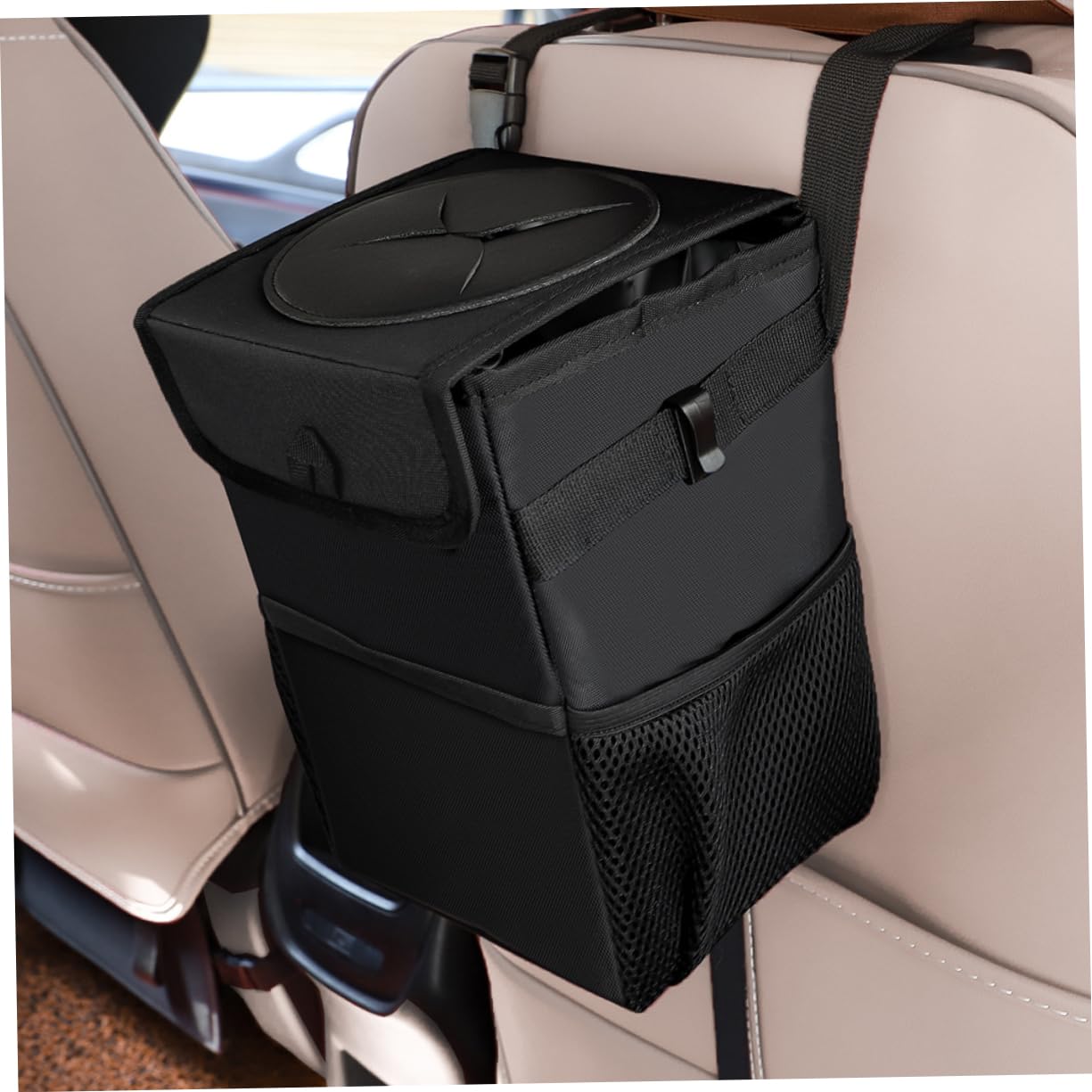 Multifunctional Waterproof Car Trash Can and Insulated Organizer