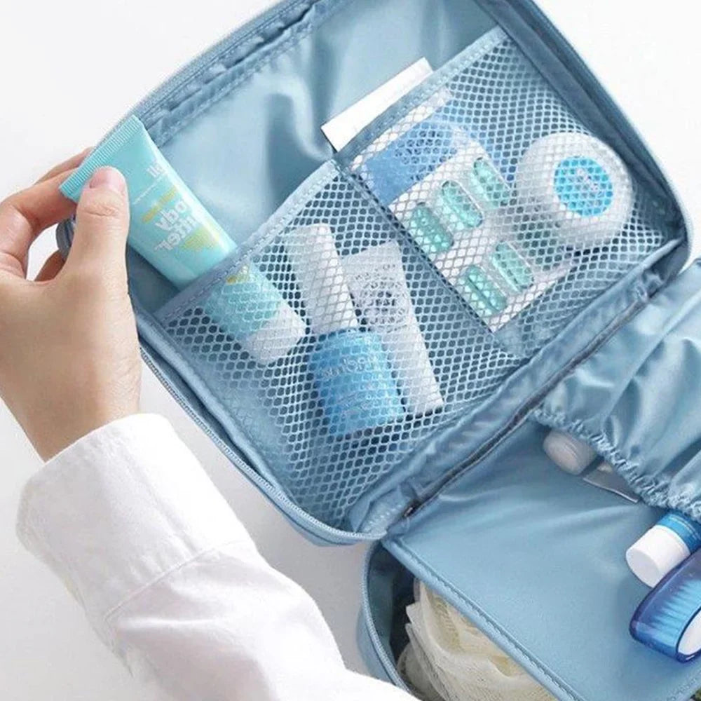 Portable Make Up Cosmetic Bag, Toiletry Bag For Men And Women
