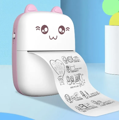 Portable Thermal Mini Photo Printer, Mini Pocket Printer
