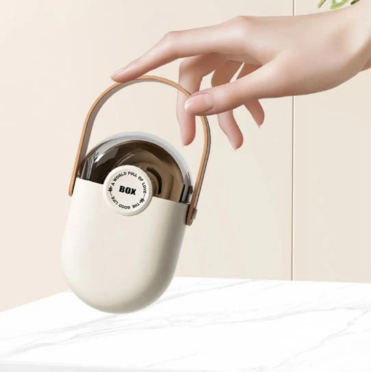 Portable Travel Soap Box with Lid - Anti-Leak Transparent ABS Soap Box