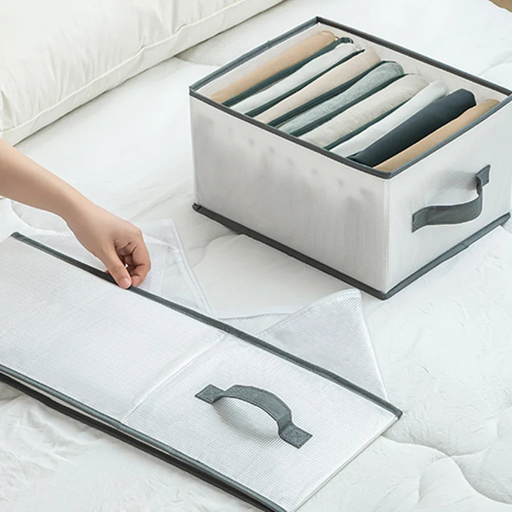 Portable Wardrobe Storage Box For Clothes Storage And Organization