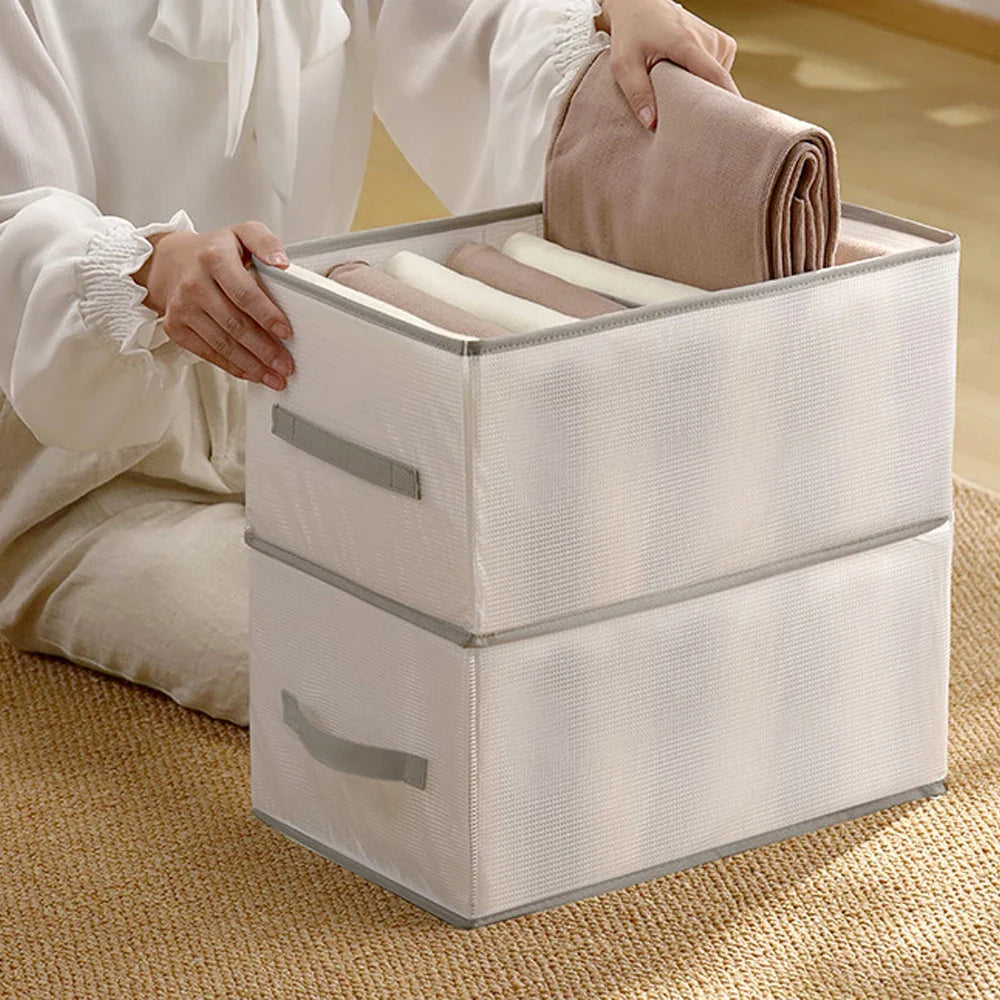 Portable Wardrobe Storage Box For Clothes Storage And Organization