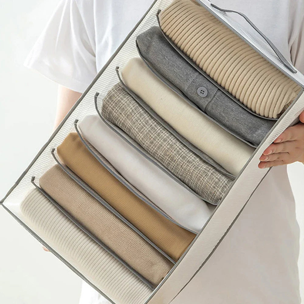 Portable Wardrobe Storage Box For Clothes Storage And Organization