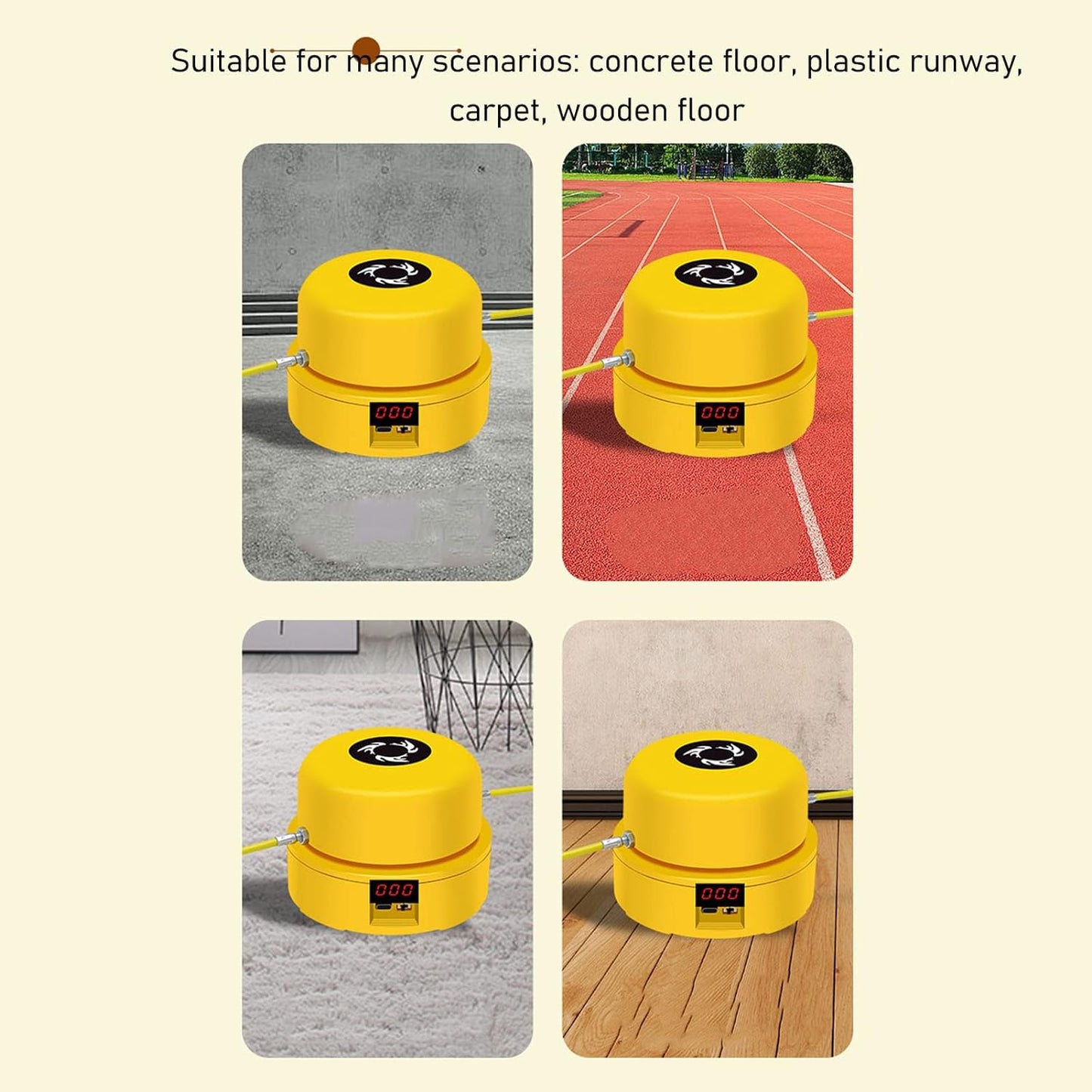 Jump Rope Machine, Powerful Electric Rope Skipping Machine 10 Speed High Accuracy For Indoor