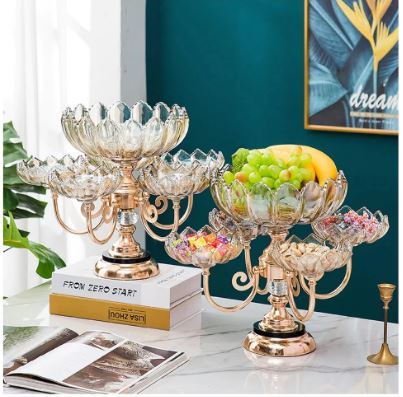 Rotating Dry Fruit Plate Rack, Dry Fruit Organizer