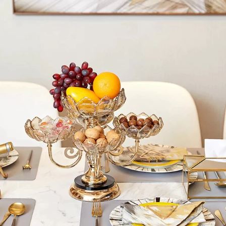 Rotating Dry Fruit Plate Rack, Dry Fruit Organizer