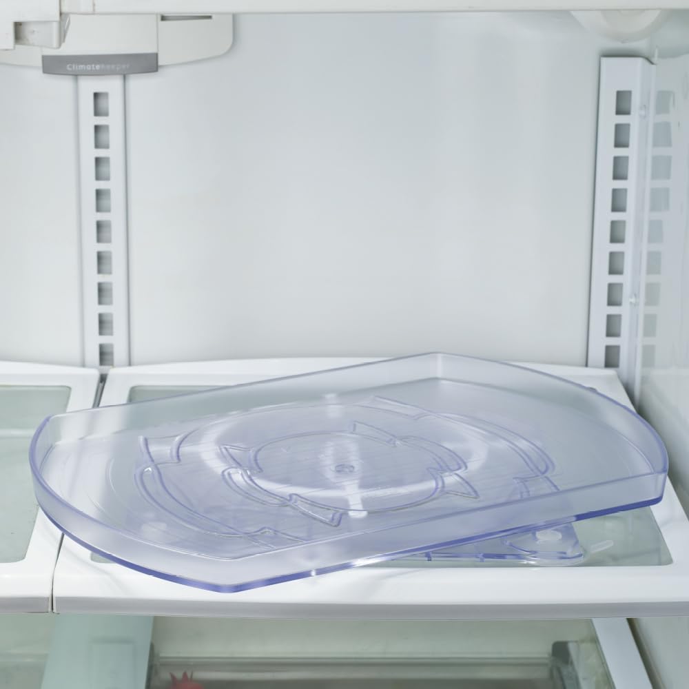 Rotating Refrigerator Organizer, Rotating Spice Rack Cabinet Organizer And Storage