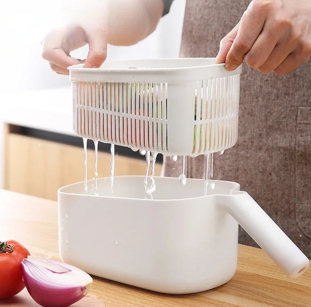ECOCO Multifunctional Slicer Manual Vegetable Cutter Professional Grater With Adjustable Blades. (Premium Quality)