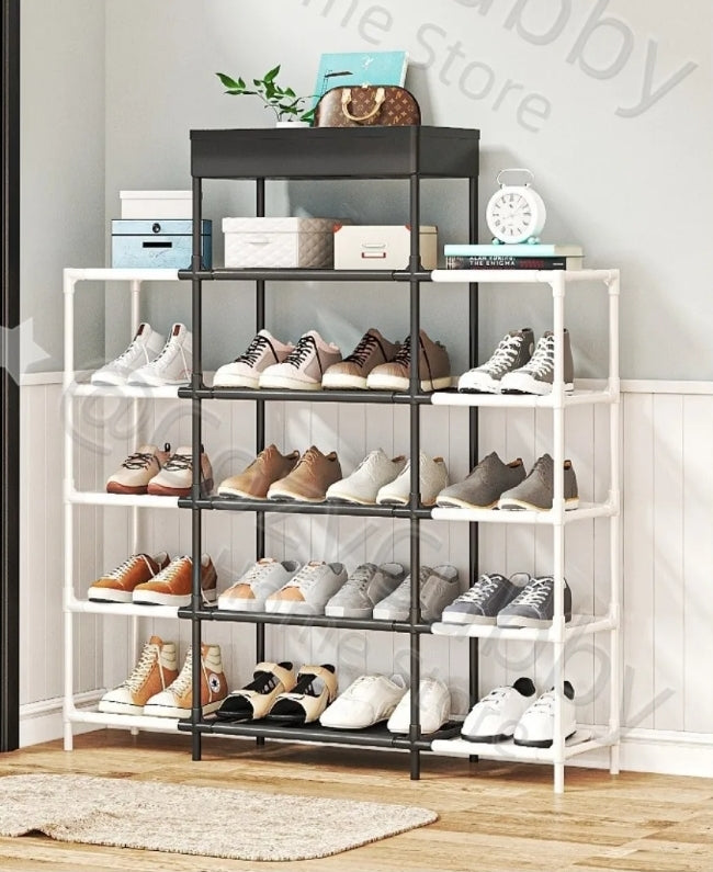 Dual Color Multifunctional Storage Shoe Rack (Premium Quality)