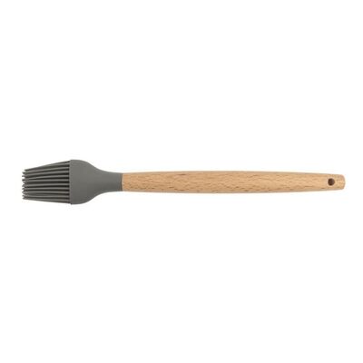 Silicone Brush Wooden Handle
