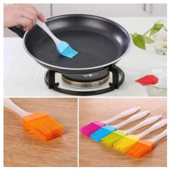 Silicone Brush and Spatula Set, 2-Pieces