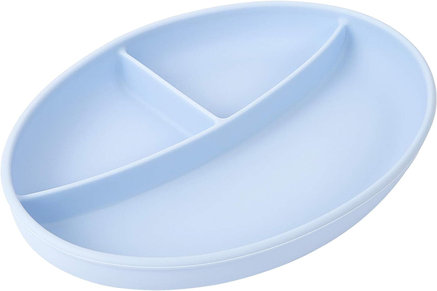 Silicone Suction Plates For Baby, Kids And Baby Divided Plate For Food, Baby Food Plate