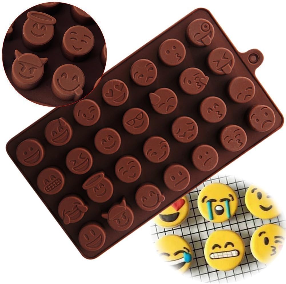 Silicone Chocolate Mold Non-Stick Candy And Jelly Mould Cake Cookie Mold For Chocolate Baking DIY