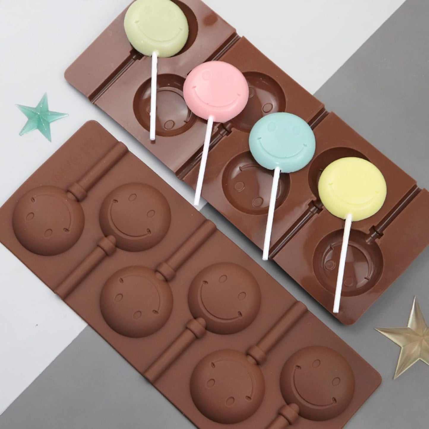 Silicone Chocolate Mold Non-Stick Candy And Jelly Mould Cake Cookie Mold For Chocolate Baking DIY