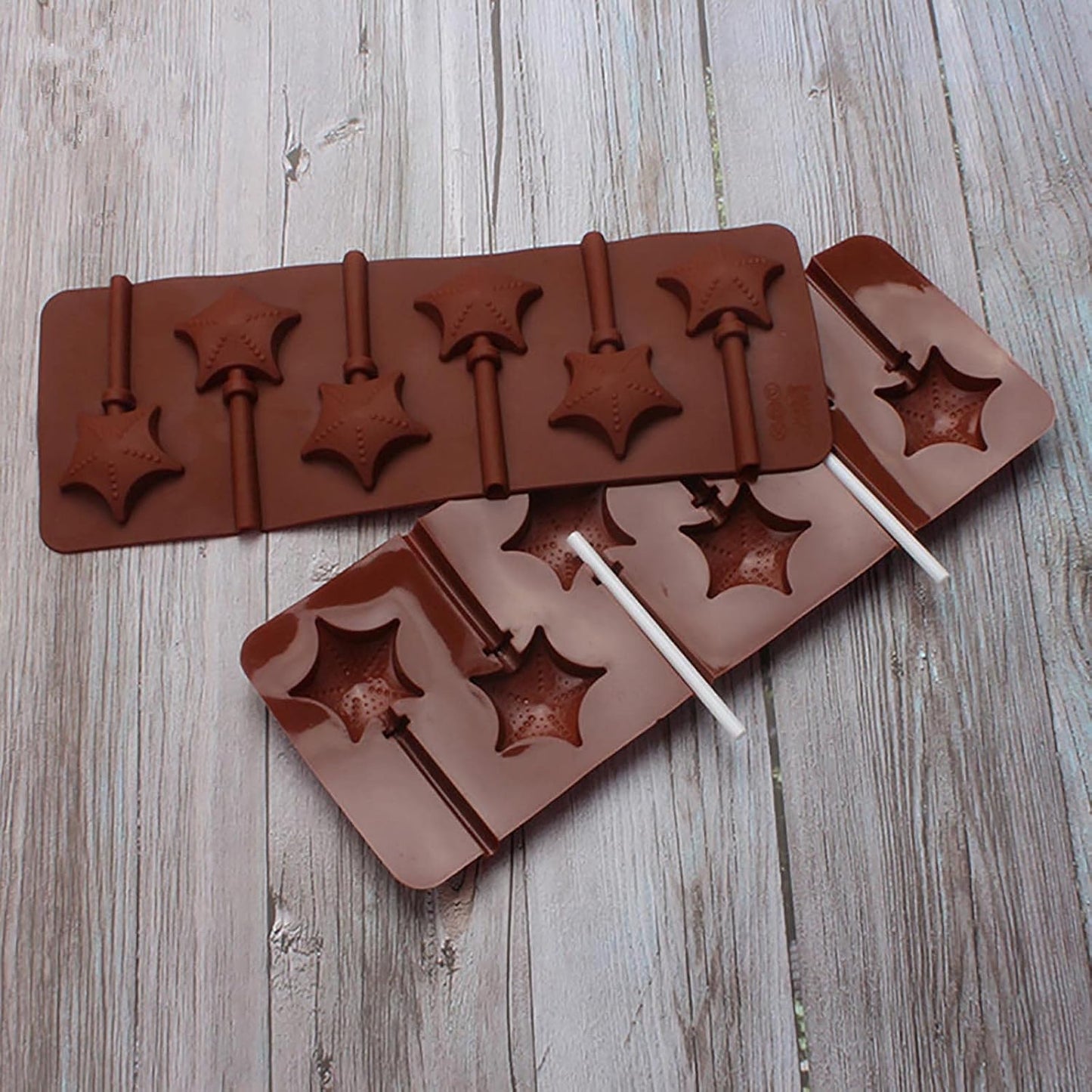 Silicone Chocolate Mold Non-Stick Candy And Jelly Mould Cake Cookie Mold For Chocolate Baking DIY