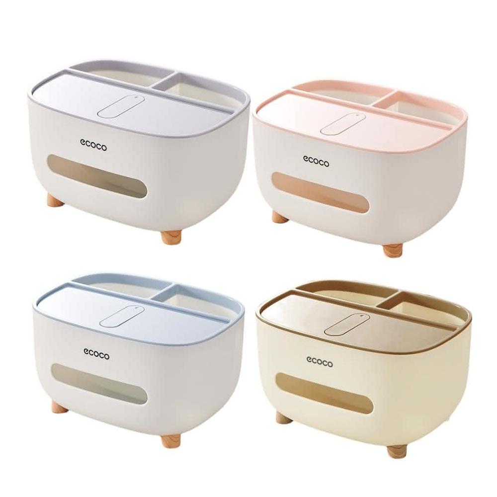 ECOCO Multipurpose Desktop Tissue Box. (Original)