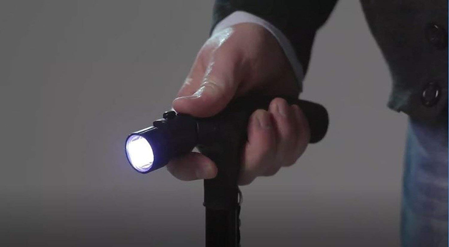 Trusty Cane Walking Stick with LED Light Adjustable Height