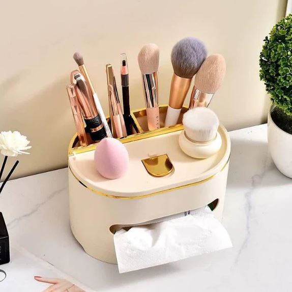 Versatile Multipurpose Desktop Tissues Box