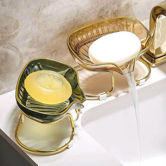 Waterfall Elegant Countertop Soap Dish Rack