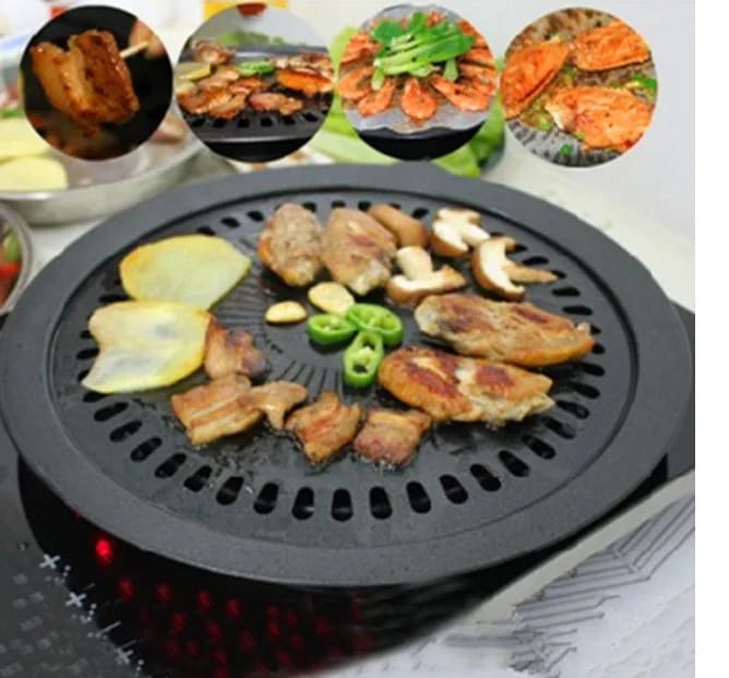 Smokeless Non-Stick Korean BBQ Pan Grill