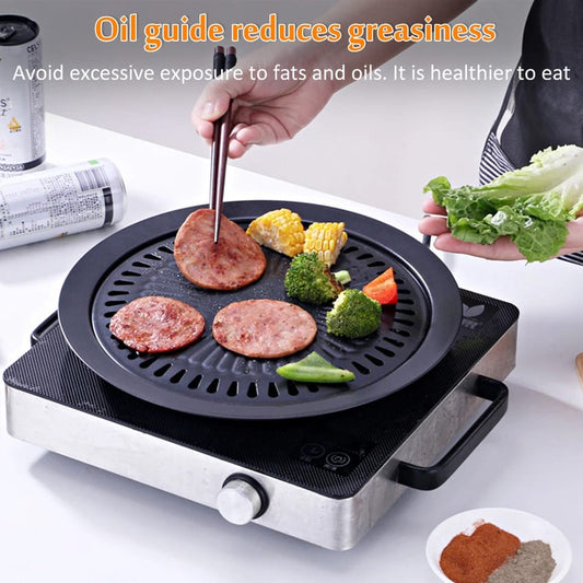 Smokeless Non-Stick Korean BBQ Pan Grill