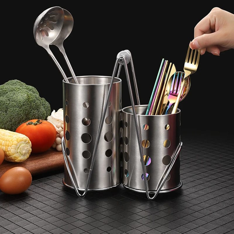 Stainless Steel Chopstick Spoon holder