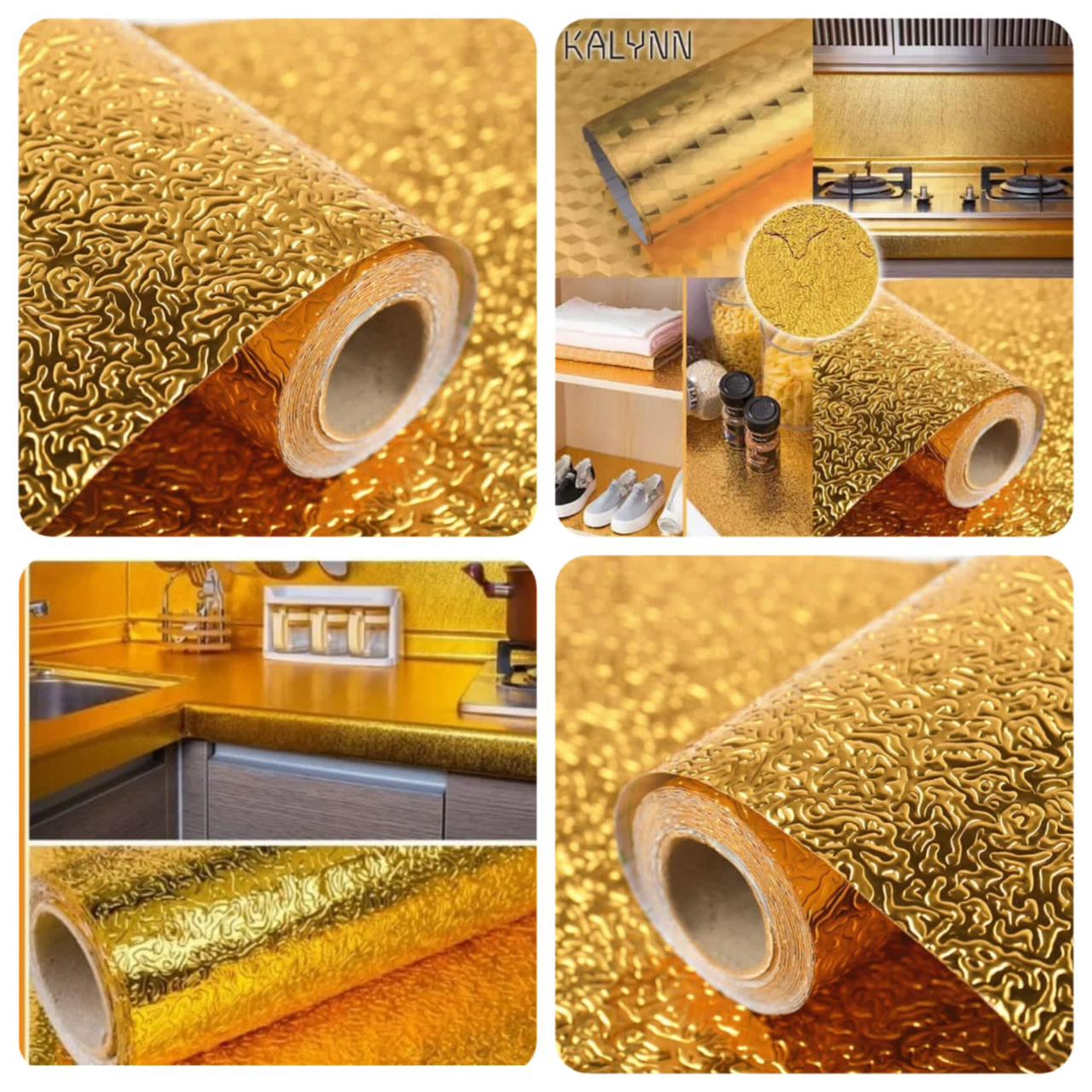 Aluminum Kitchen Oil-proof Self Adhesive Stickers