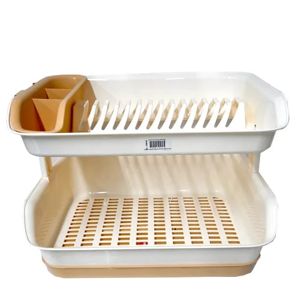 Kitchen Master Plate Stand Double Layer Dish Drainer