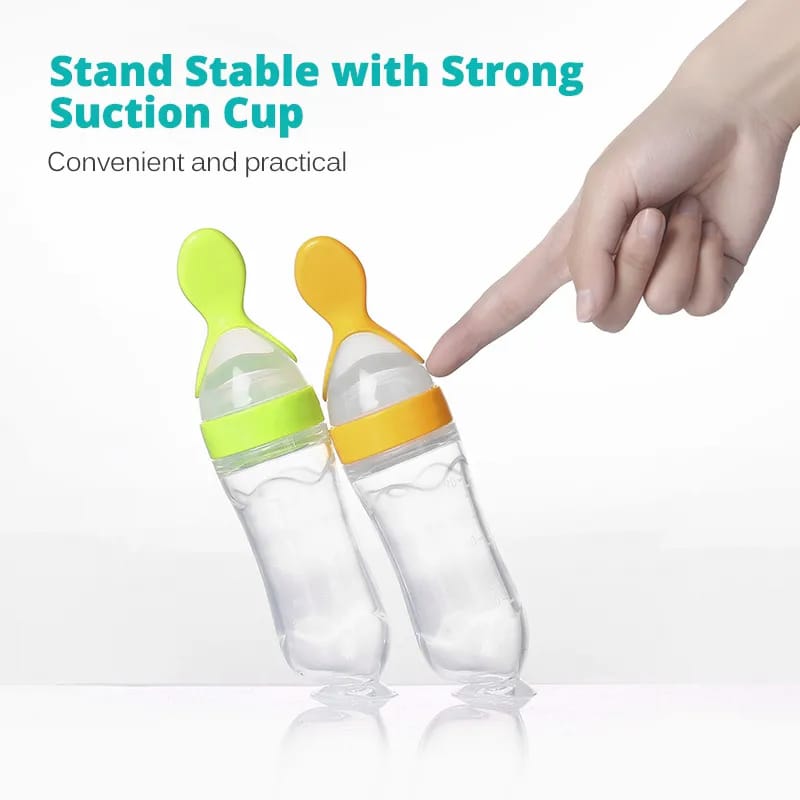 90ML Infant Baby Silicone Feeder
