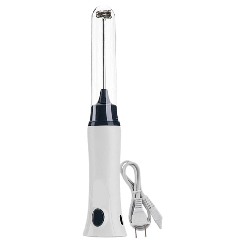 Handheld Electric Coffee Mixer Milk Beverage Egg Beater With Cover