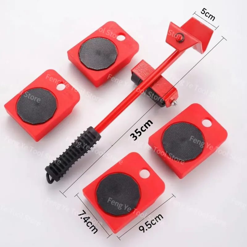 5 Pcs Heavy Duty Furniture Mover Set