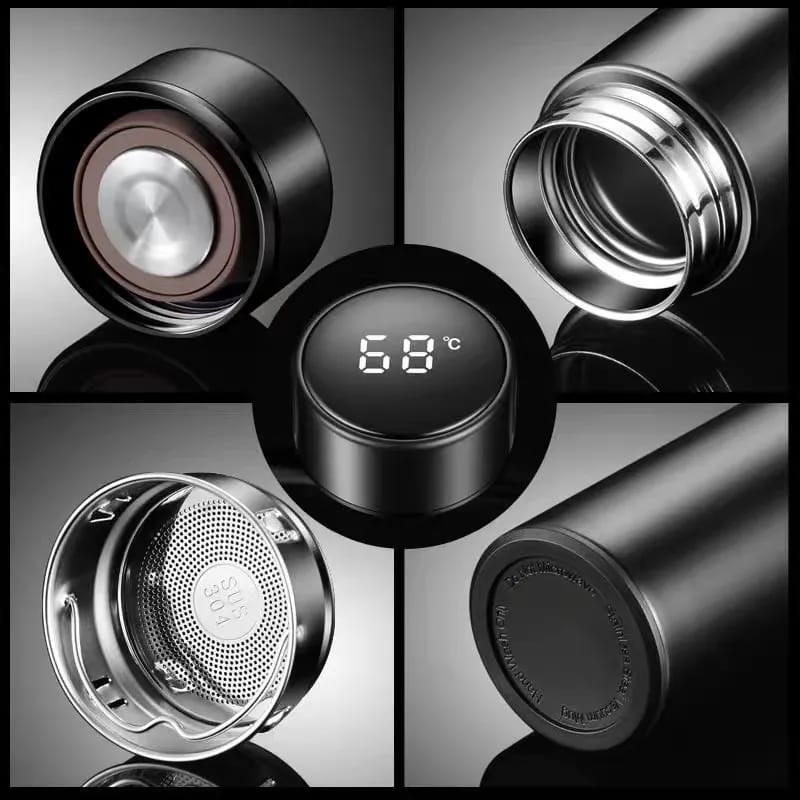 500ml Intelligent Temperature Stainless Steel Water Bottle