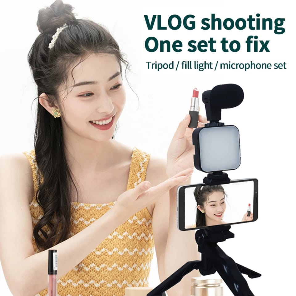 Cell Phone Tripod Video Recording Kit