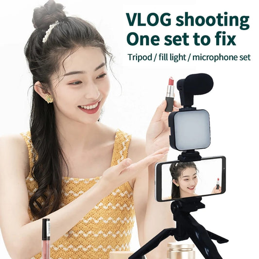 Cell Phone Tripod Video Recording Kit